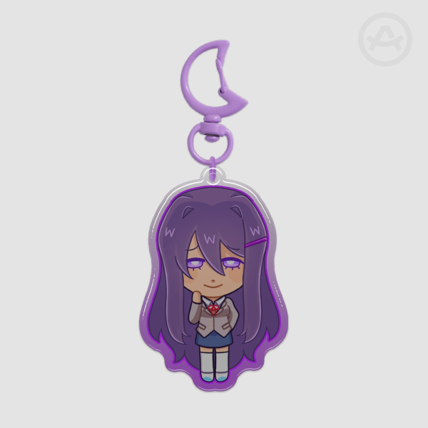 Doki Doki Literature Club Keychains - Yuri