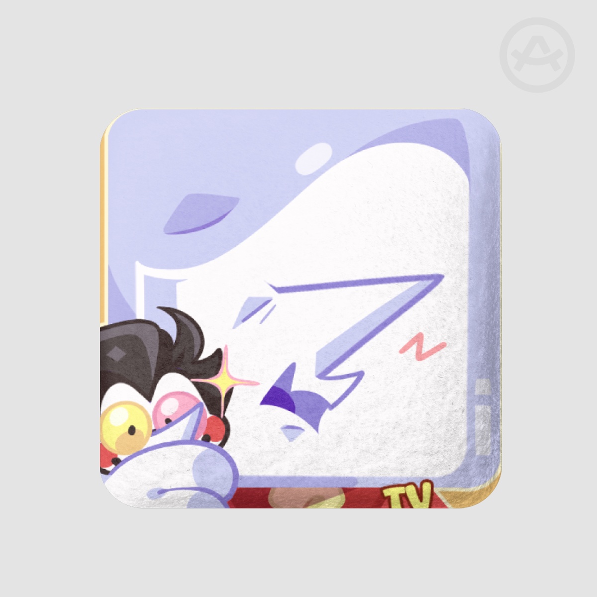 Disgusted Tenna: Plush Pin