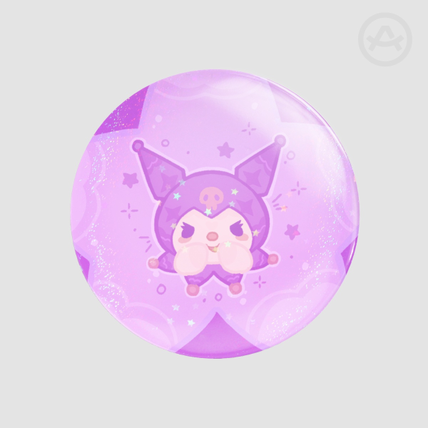 Kuromi Sanrio Badge