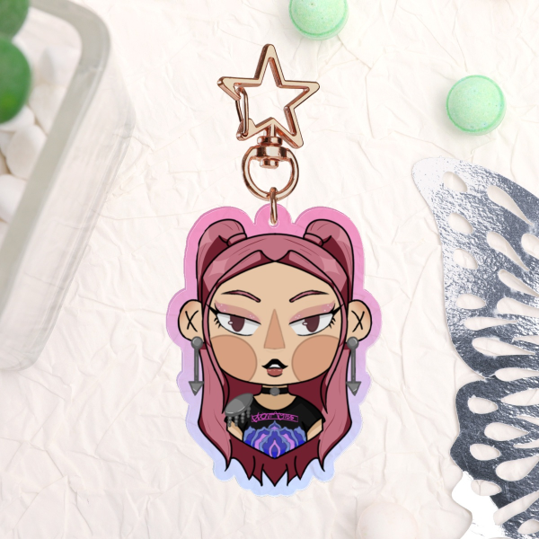 'Kpop Demon Hunters' Chibi Mira Acrylic Keychains