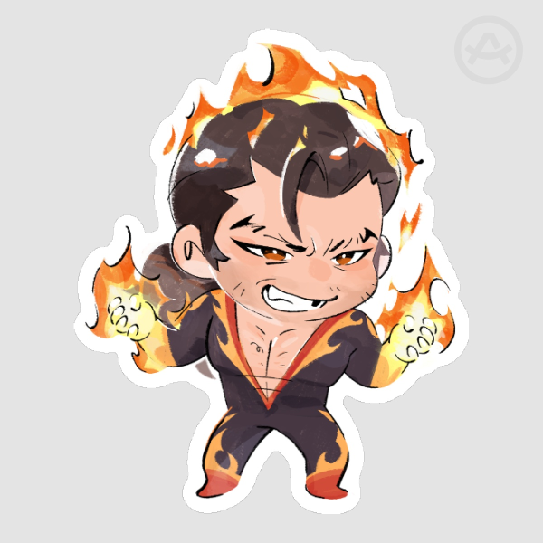 [Dispatch] Flambae Die Cut Sticker