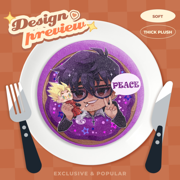 Trigun Stampede: Wolfwood Plush Pin