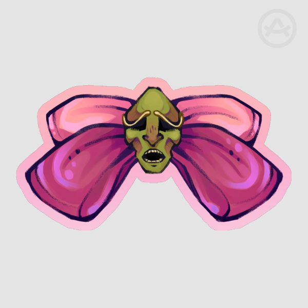 Alice Silkdress Sticker