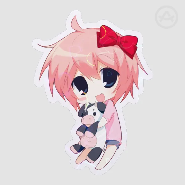 Sayori Die Cut Sticker