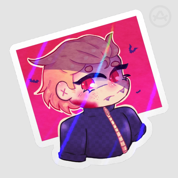 Vampire Wesker Sticker!