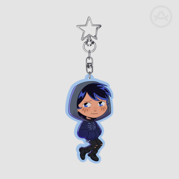William Wisp Acrylic Keychain