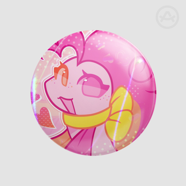 Pearl Round Badges: Button Pins