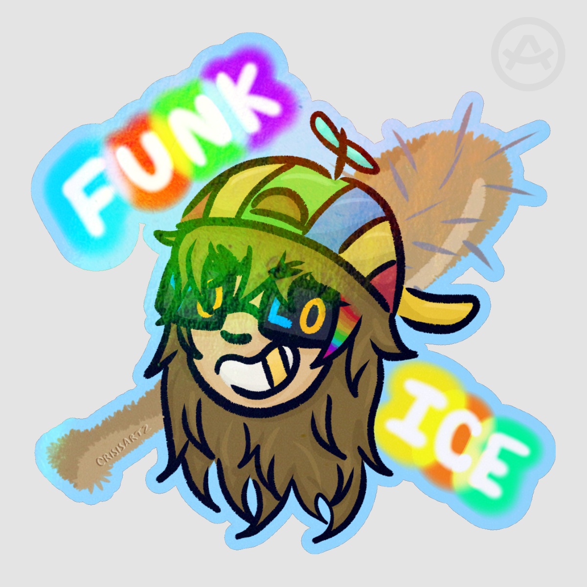 Funk ICE sticker - Fresh Sans