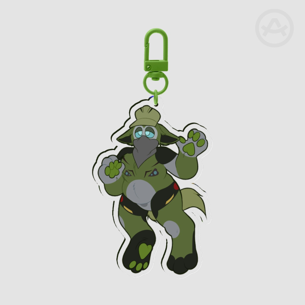 Bani Clear Acrylic Keychains