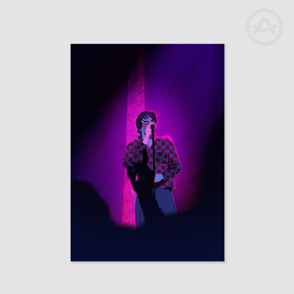 DJO Purple - A5 Poster