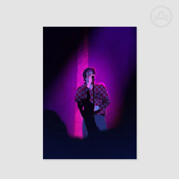 DJO Purple - A5 Poster