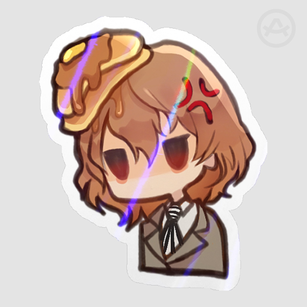 Goro Akechi Pancake Die Cut Sticker