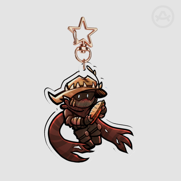 Cash Acrylic Keychain