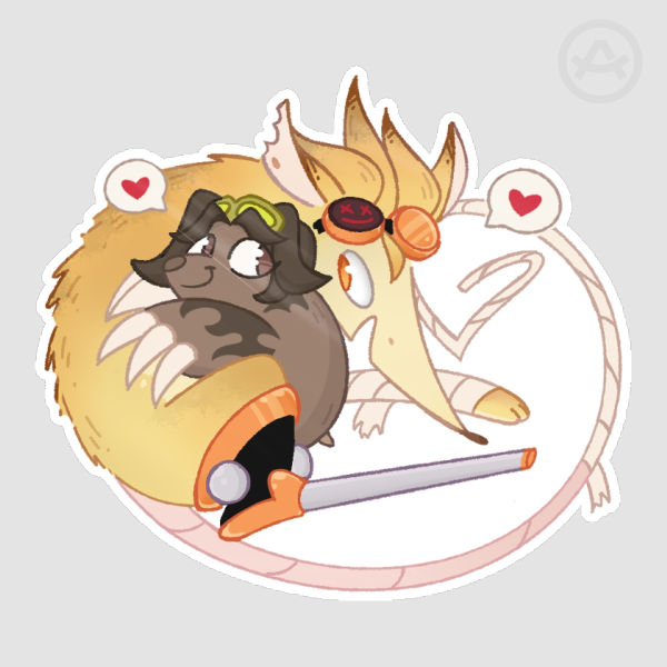 🐀Rat and Mole🐁 sticker