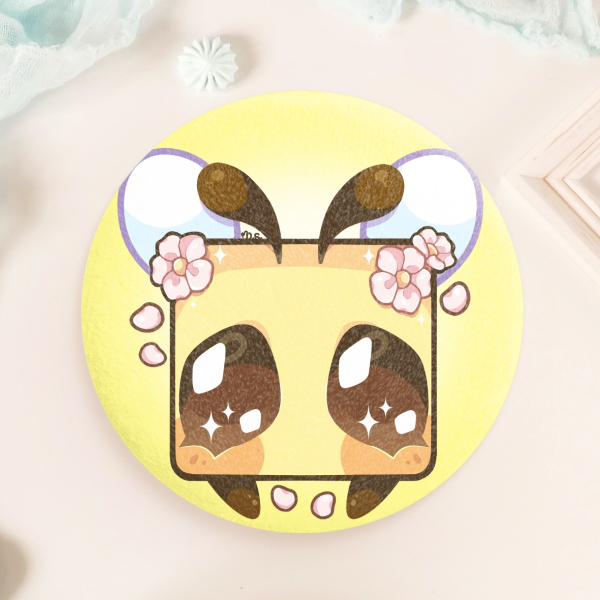 MC Bee Plush Pin