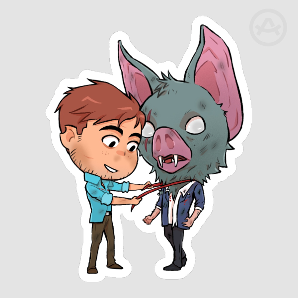 Robert x Sonar Sticker