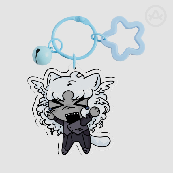 Kitty Angel Keychain