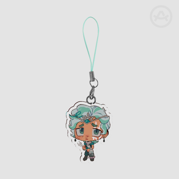 Wiccander Halovar acrylic phone charm
