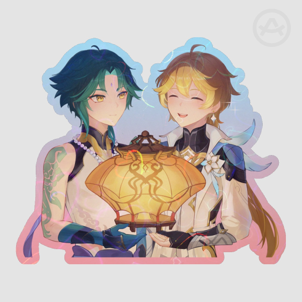 Shared Lantern Sticker