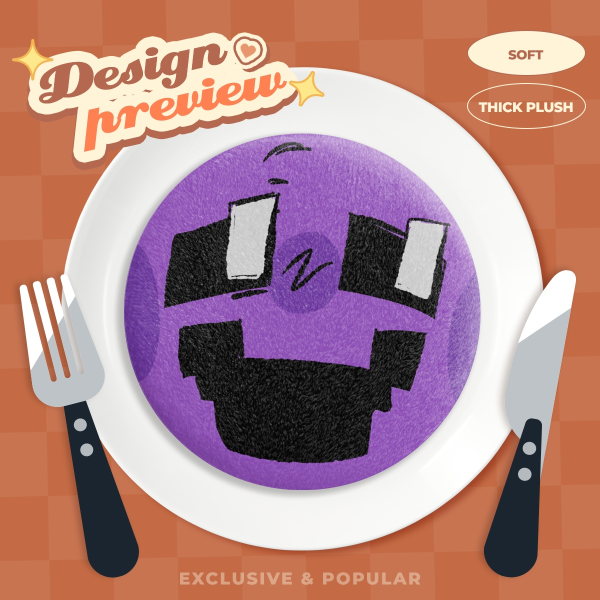 Dave Miller DSaF plush badge pin