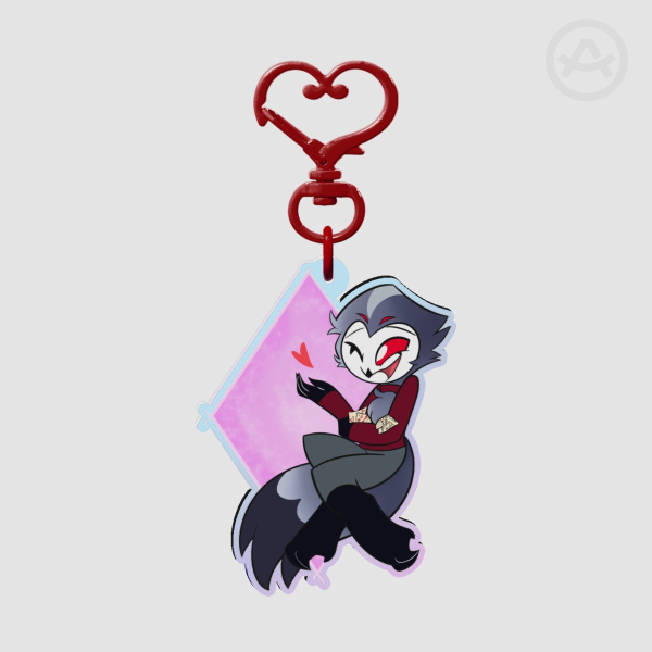 Sending Love Stolas Keychain