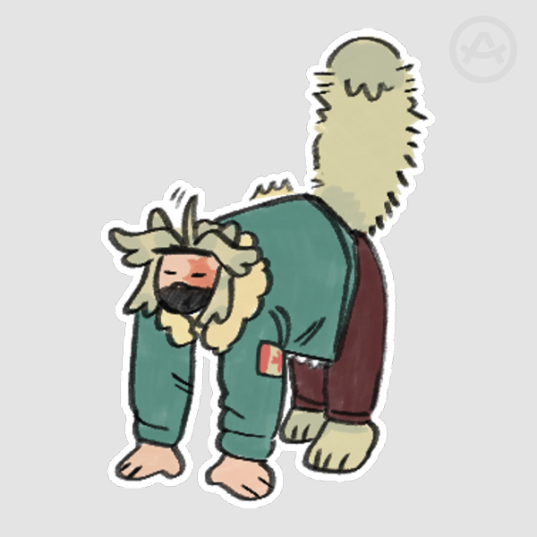 Spooked Etho Sticker