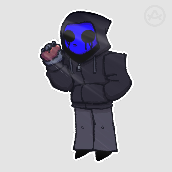 Eyeless Jack Sticker