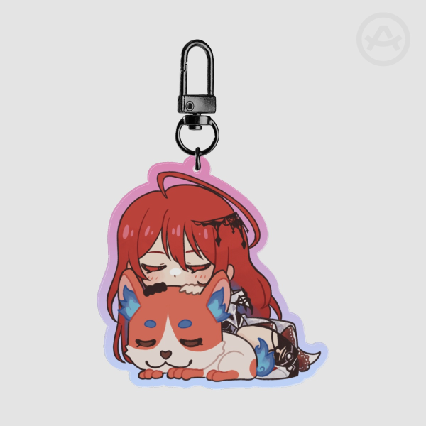 sleepy erb keychain
