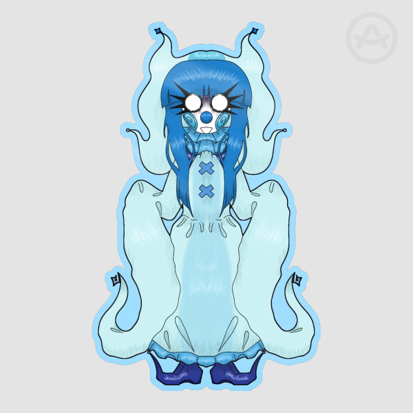 Lucifer Emo Sticker