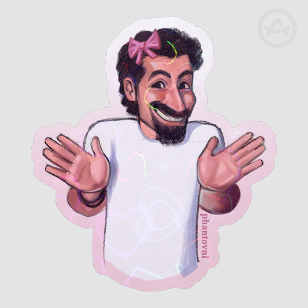 Serj coquette Sticker