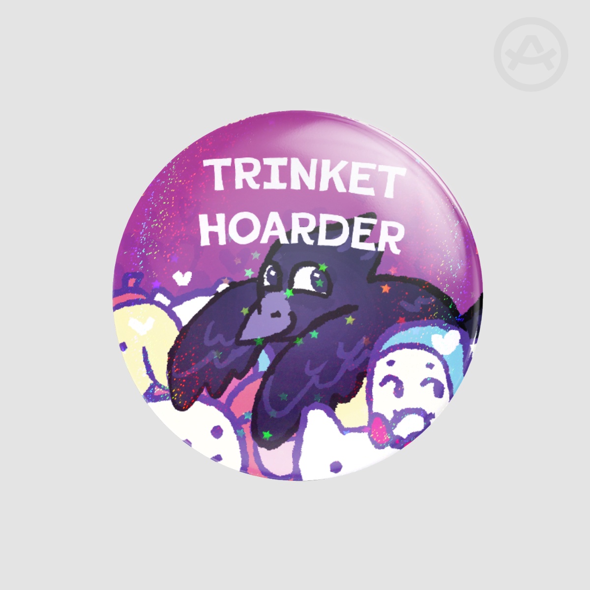 Trinket Hoarder - Button