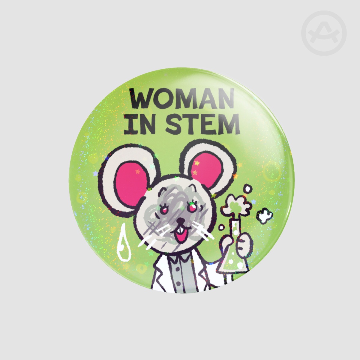 Woman in STEM - Button