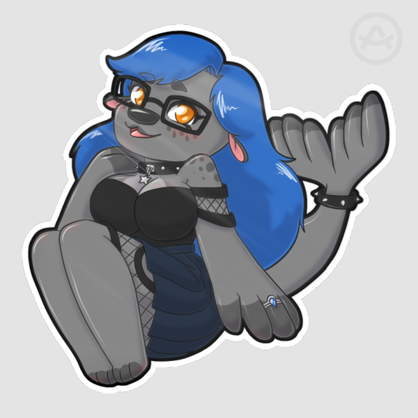 Die Cut Sticker - Chibi Sealfriend