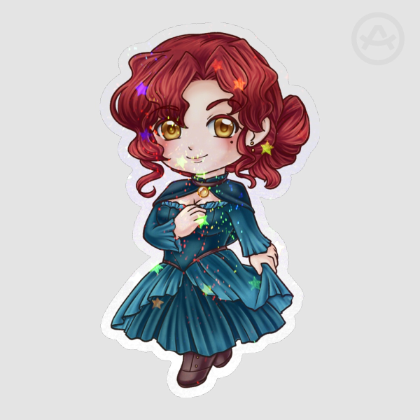 Evaline Die Cut Stickers