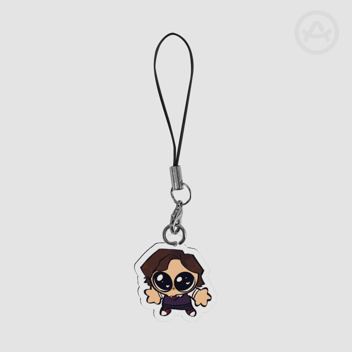 Tiny Reid phone charm