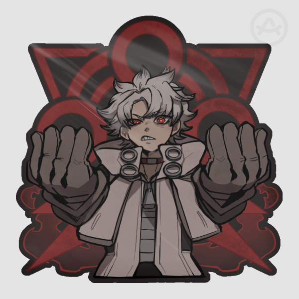 GACHIAKUTA Rudo Surebrec 7CM Glossy Sticker