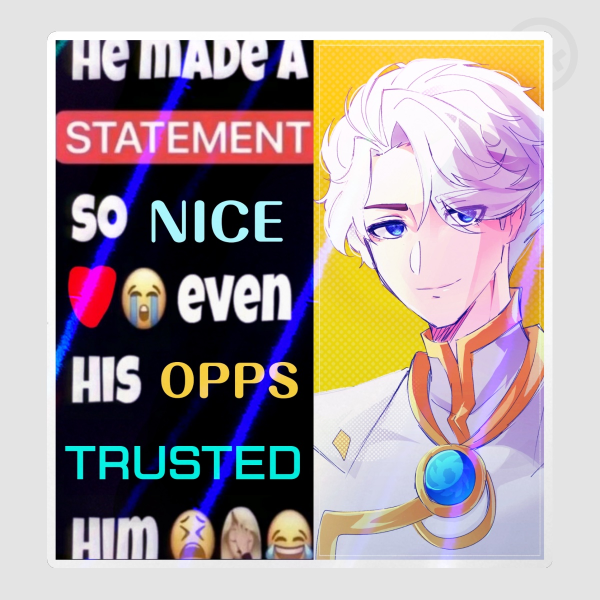 Nice Meme Die Cut Sticker