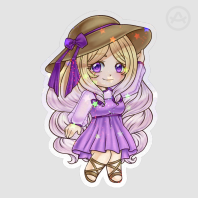Elizabeth Die Cut Stickers