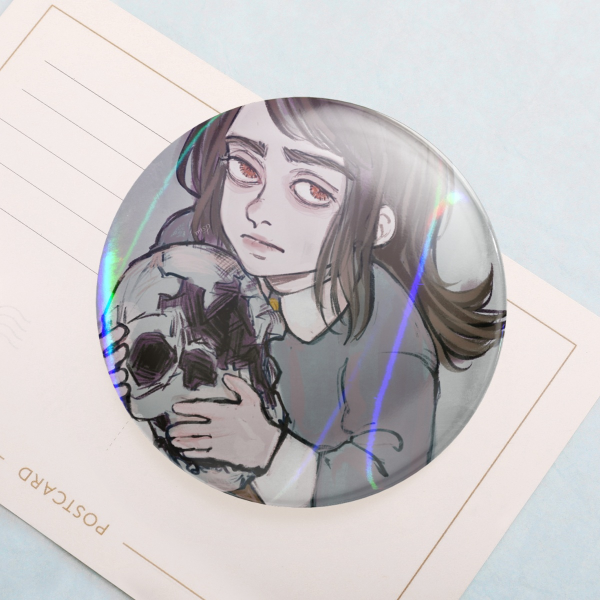 Abaddon Haunted Hotel Round Badges (Button Pins)