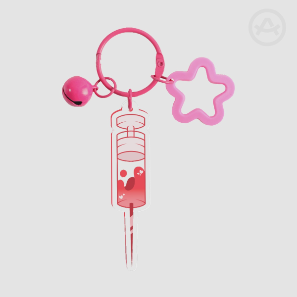 Love Shot Acrylic Keychains