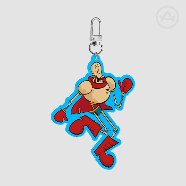 ”NYEH-HEH-HEH!” Papyrus Keychain | Undertale