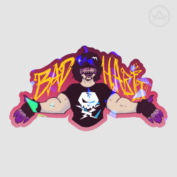 🔪 HABIT Sticker