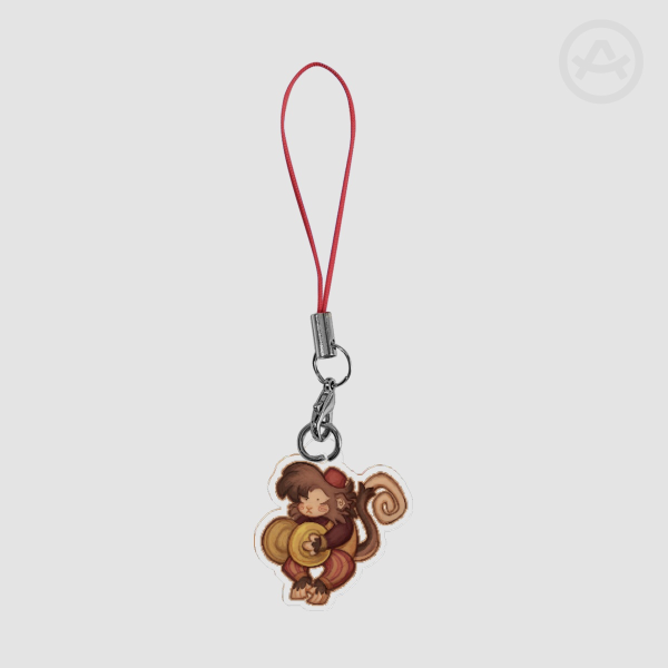 Cymbal Monkey (Mack) phone charm
