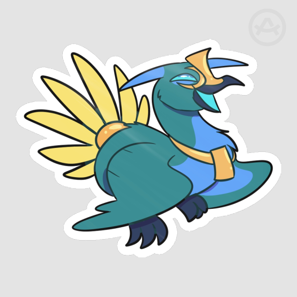 Warframe Bird 3 Sticker