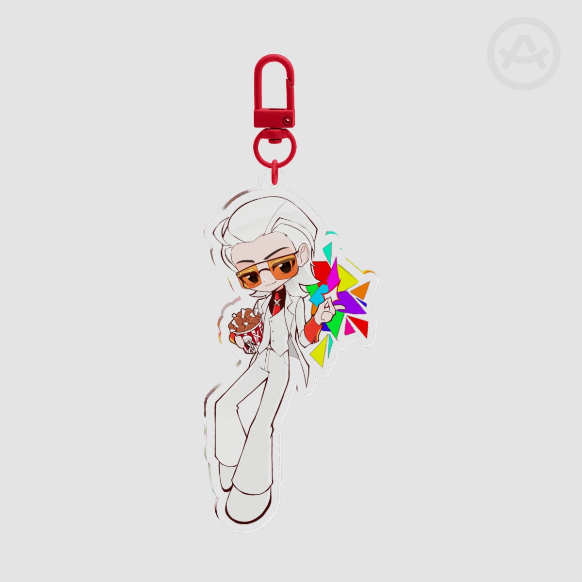 X Acrylic Keychain