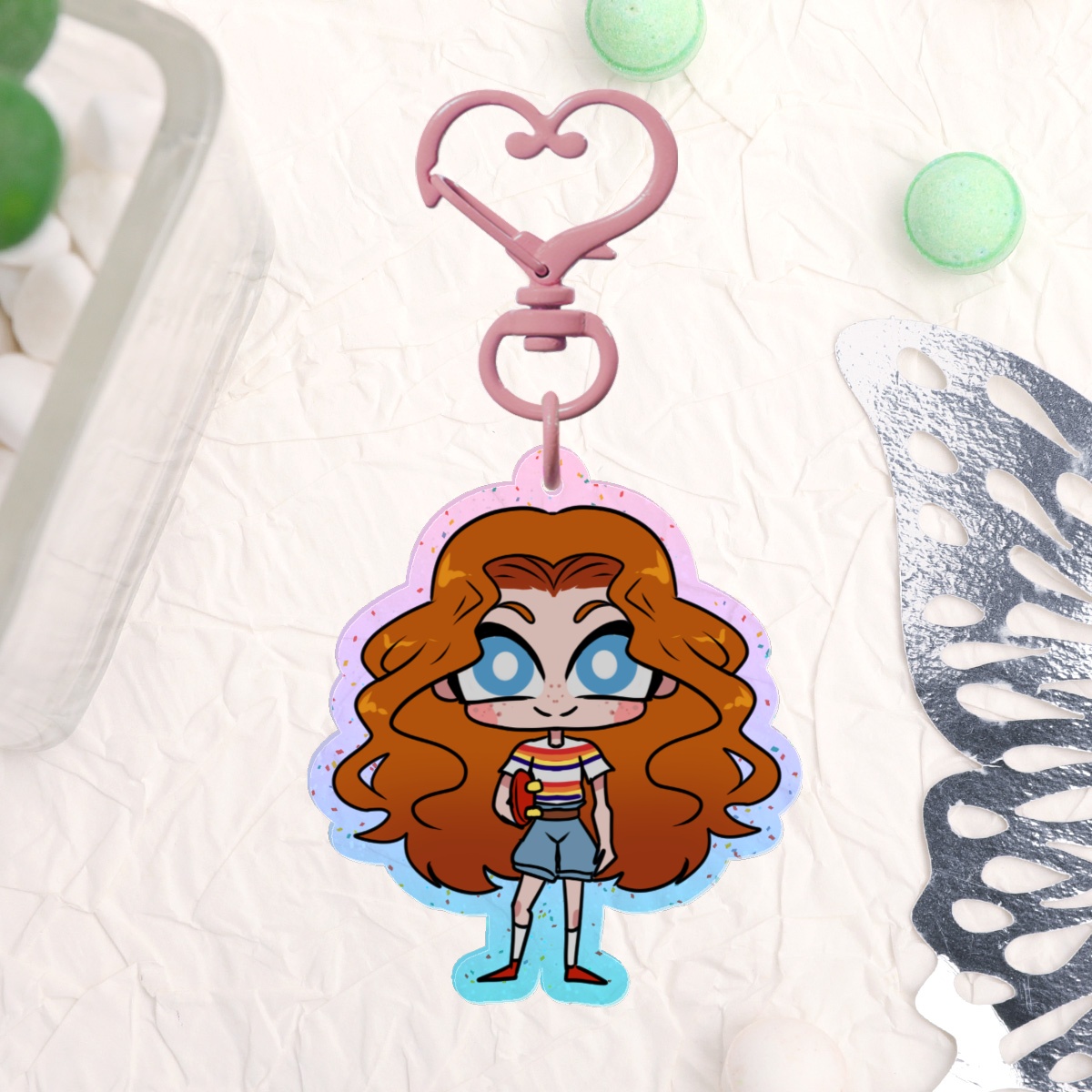 Max Mayfield Acrylic Keychain