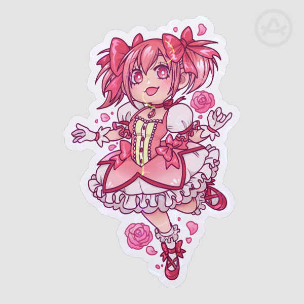 Madoka Die Cut Stickers