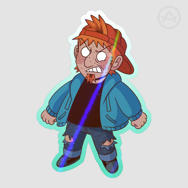 Rodney Crabbe Holo Sticker
