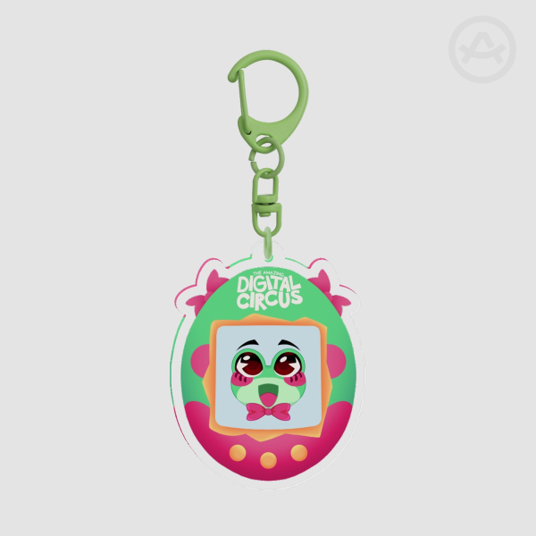 tamagotchi Ribbit Keychain The Amazing Digital Circus