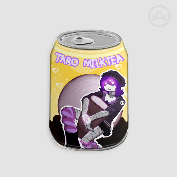 Uzi "Love in a can" Metal Pin